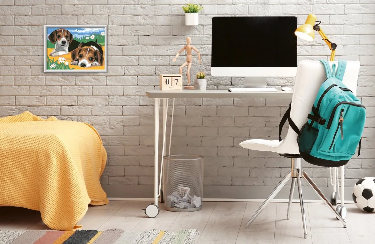 Ravensburger CreArt Beagle Puppies Schilderen op nummer - Multicolor