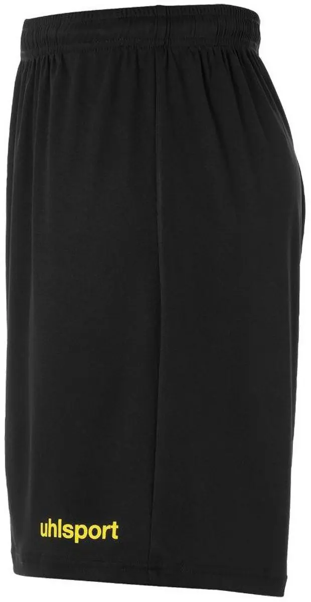 Uhlsport Center Basic Short Kinderen 116 - Zwart/Geel - afbeelding 2 van 3