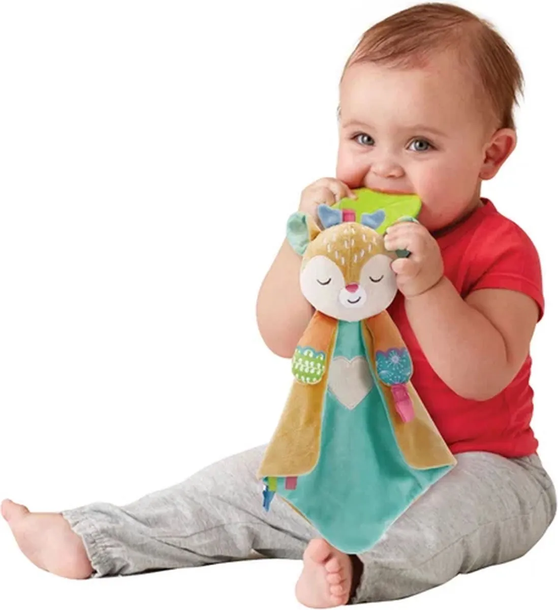 VTech Dierenvriendjes 2-in-1 Knuffelhertje - Multikleuren