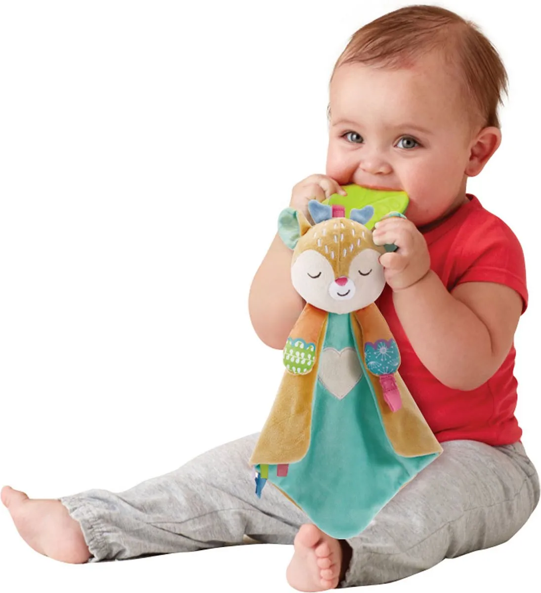 VTech Dierenvriendjes 2-in-1 Knuffelhertje - Multikleuren