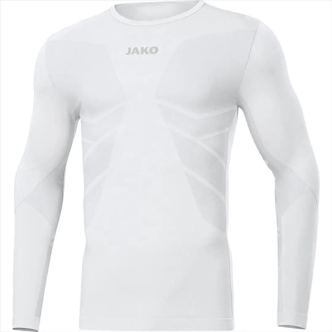 Jako Comfort 2.0 Longsleeve Kinderen 134 - Wit