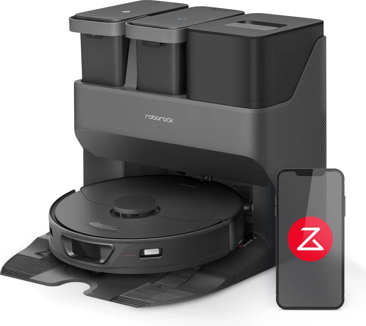 Roborock S7 Max Ultra Robotstofzuiger - Zwart