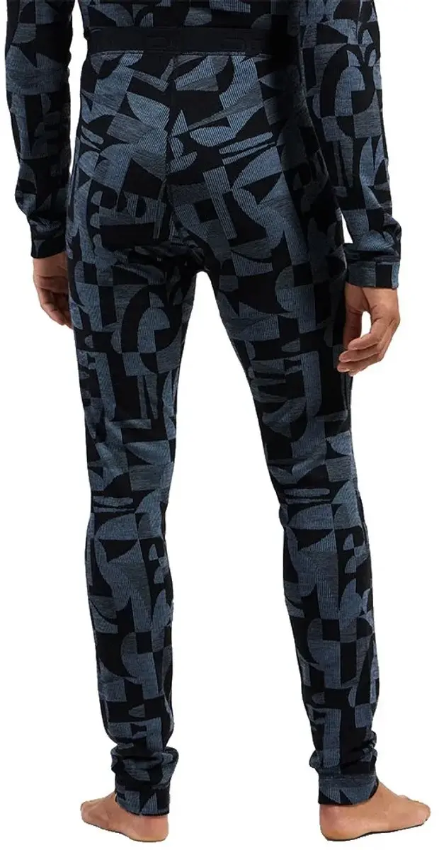 ODLO Merino Heritage Fietsbroek XL - Blauw - afbeelding 4 van 4