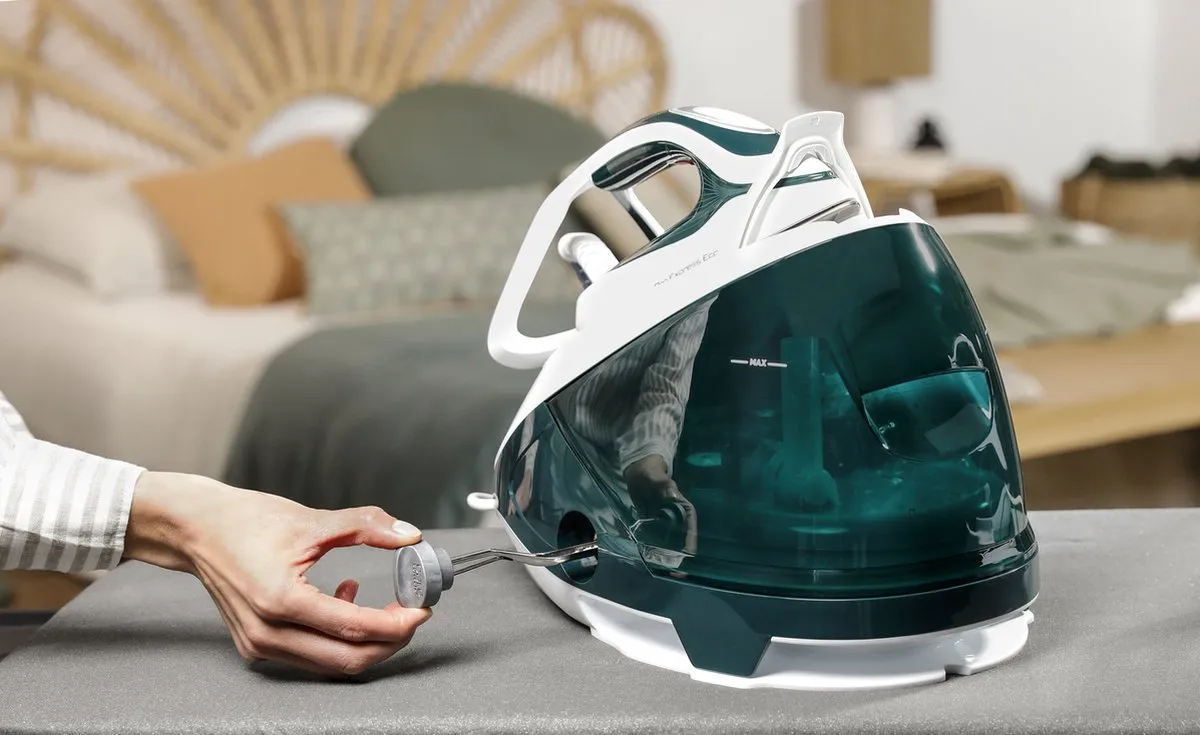 Tefal Pro Express Eco GV9E21 Stoomgenerator - 7.5 Bar Groen/Wit