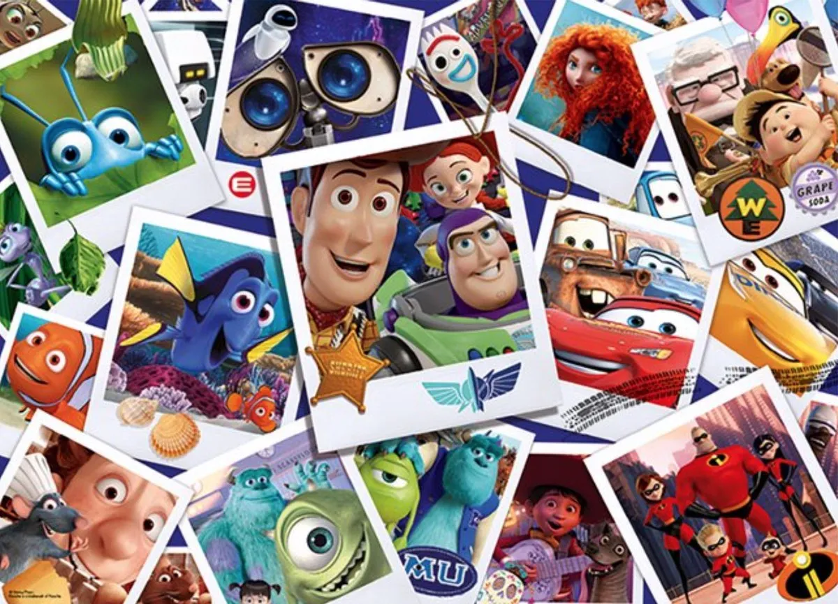 Jumbo Disney Pix Collection Legpuzzel 1000 Stuks - Multicolor