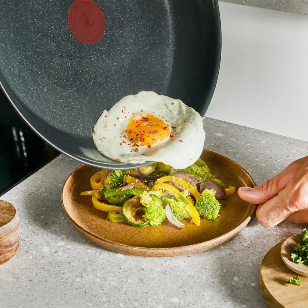 Tefal Extreme Keramische Koekenpan 24cm - Inductie - Roestvrijstaal