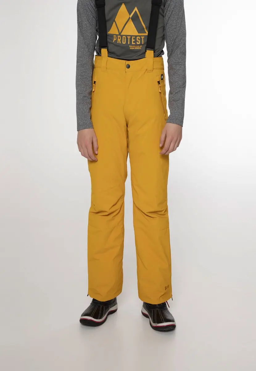 Protest Skibroek Spiket Jr Jongens 176 - Dark Yellow