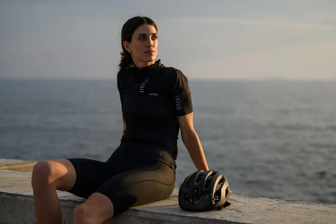 Protest Prtdanube Dames Fietsbroek - Zwart S
