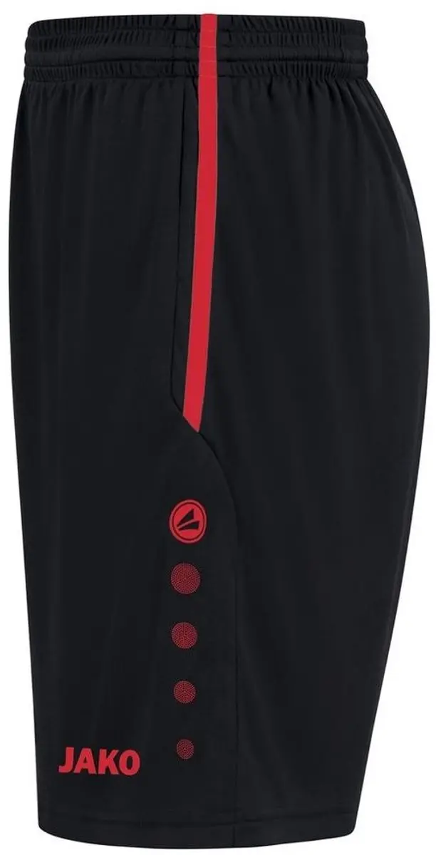 JAKO Allround Short Kinderen 116 - Sportrood/Zwart