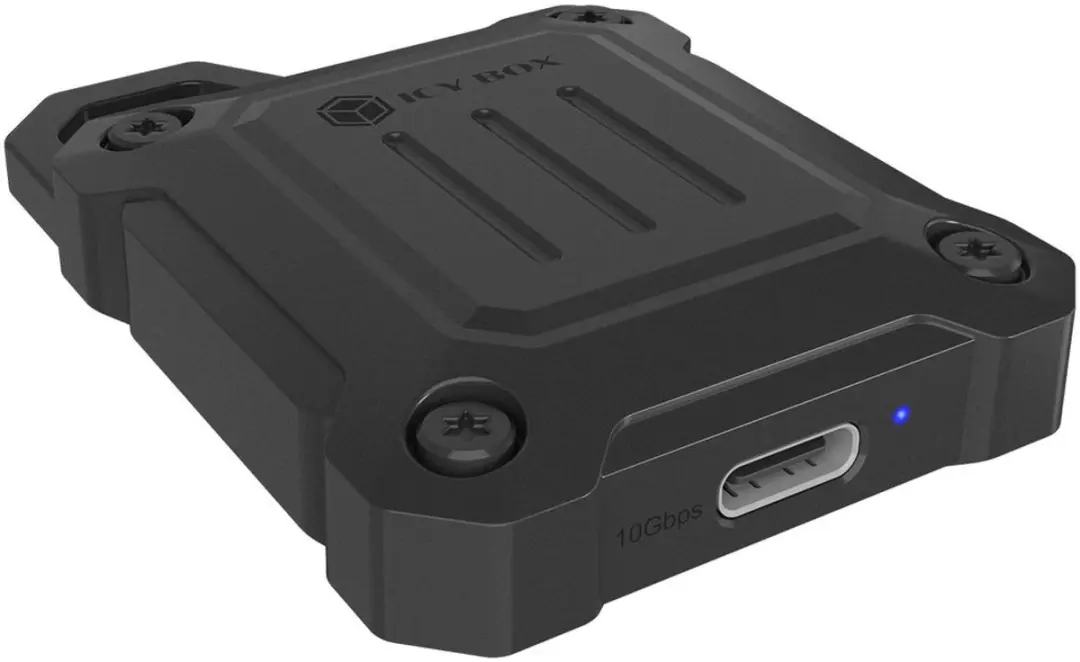 ICY BOX IB-1601MP-CU31 M.2 SSD-behuizing USB-C 3.2 Gen 2 10 GBit/s M.2 PCIe NVMe