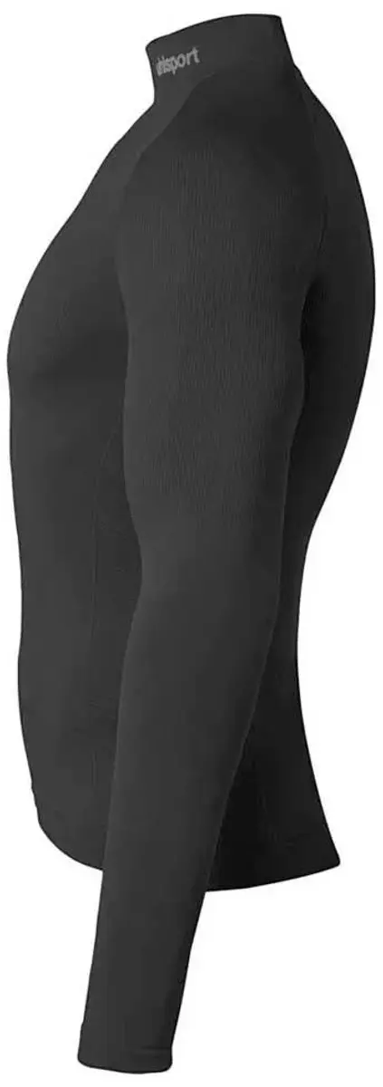 Uhlsport Performance Pro Shirt Opstaande Kraag Kinderen - Zwart | Maat: 152