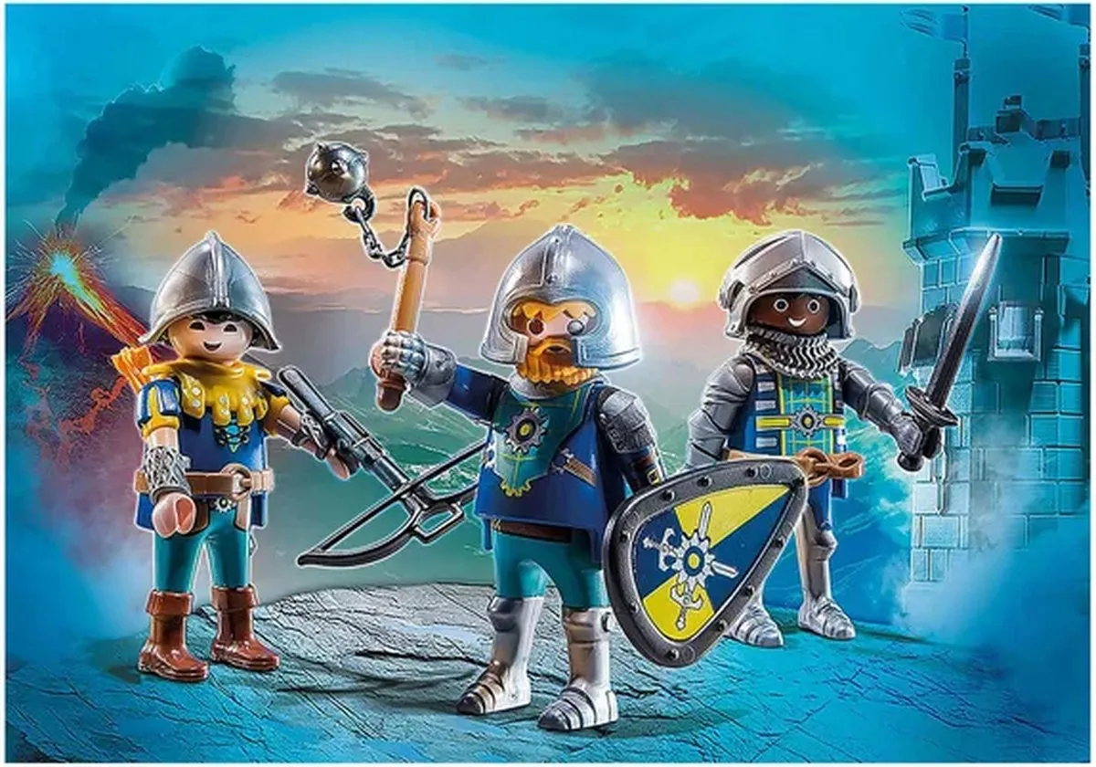 Playmobil Novelmore Set 3 Ridders 70671 - Multicolor - afbeelding 6 van 6
