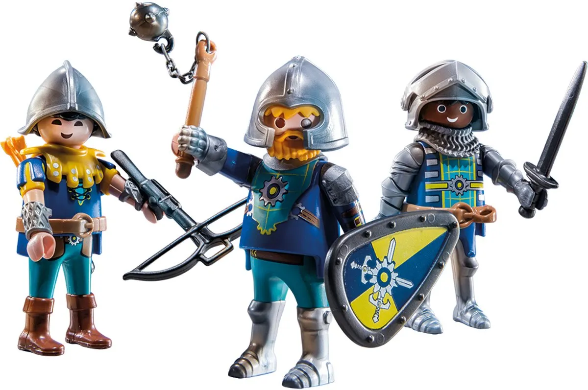 Playmobil Novelmore Set 3 Ridders 70671 - Multicolor