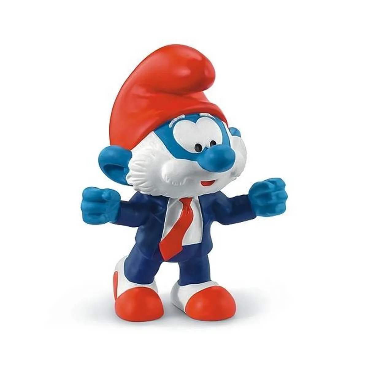 Schleich De Smurfen Voetbalsmurf Coach 20806 - Blauw