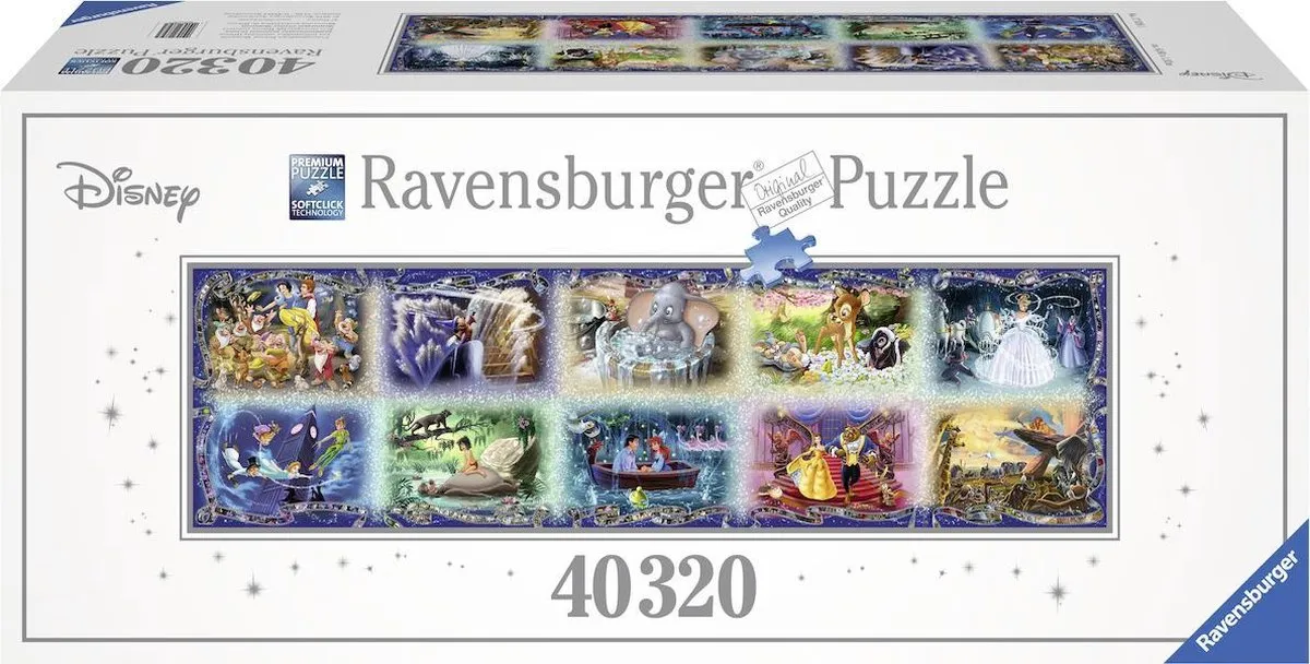 Ravensburger puzzel Een onvergetelijk Disney moment