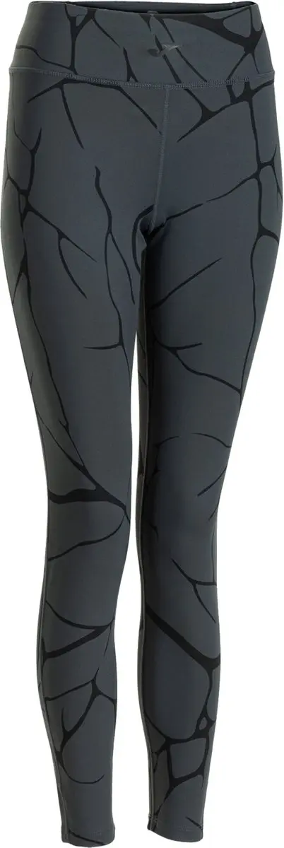 Joma Breath Long Tights, Vrouwen, Zwart, Leggings, maat: L