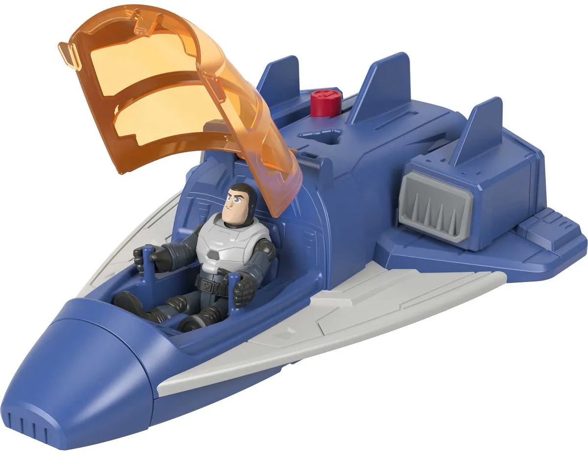 Fisher-Price Imaginext Disney Pixar Lightyear Lift & Launch Star Command HGT25 - 3x AA