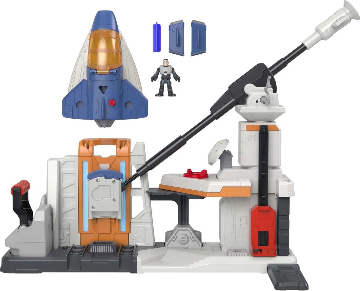 Fisher-Price Imaginext Disney Pixar Lightyear Lift & Launch Star Command HGT25 - 3x AA