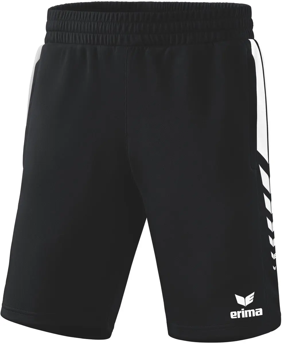 Erima Six Wings Worker Short Heren - S - Wit/Zwart - afbeelding 6 van 6