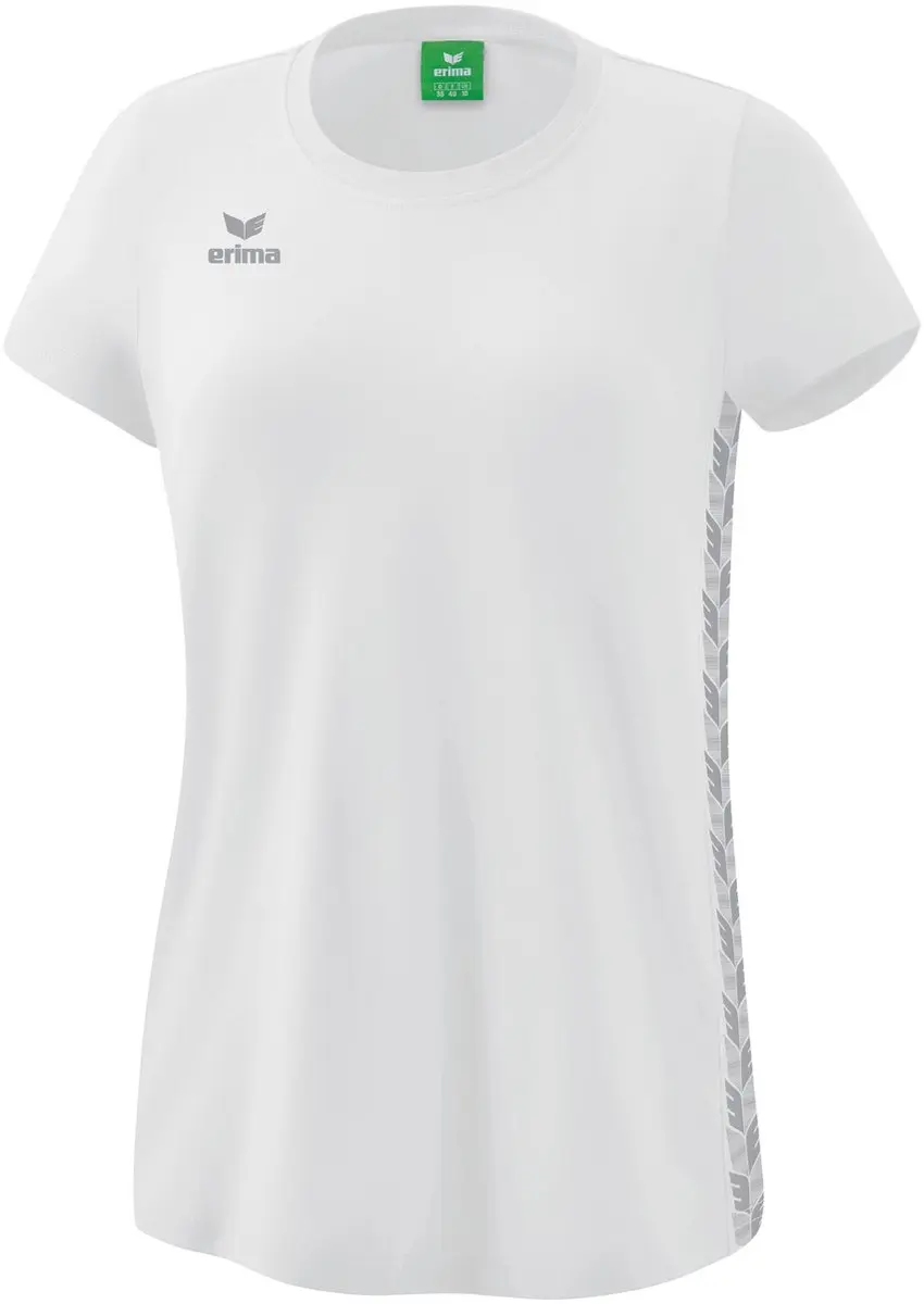 Erima Essential Team T-Shirt Dames 38 - Wit - afbeelding 6 van 6