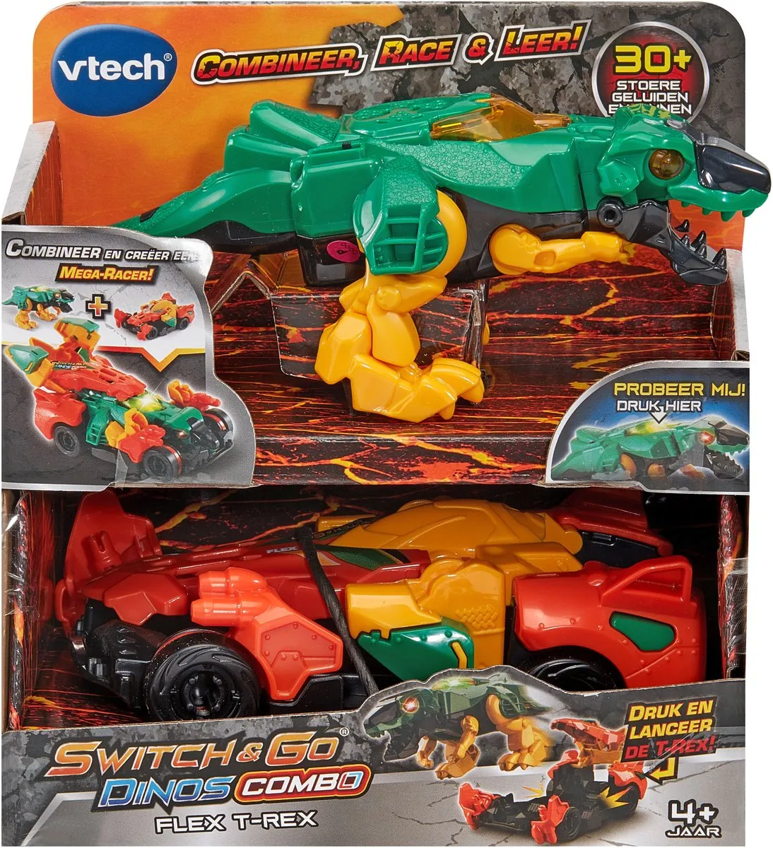 VTech S&G Dino's Combo Flex T-Rex - Multicolor
