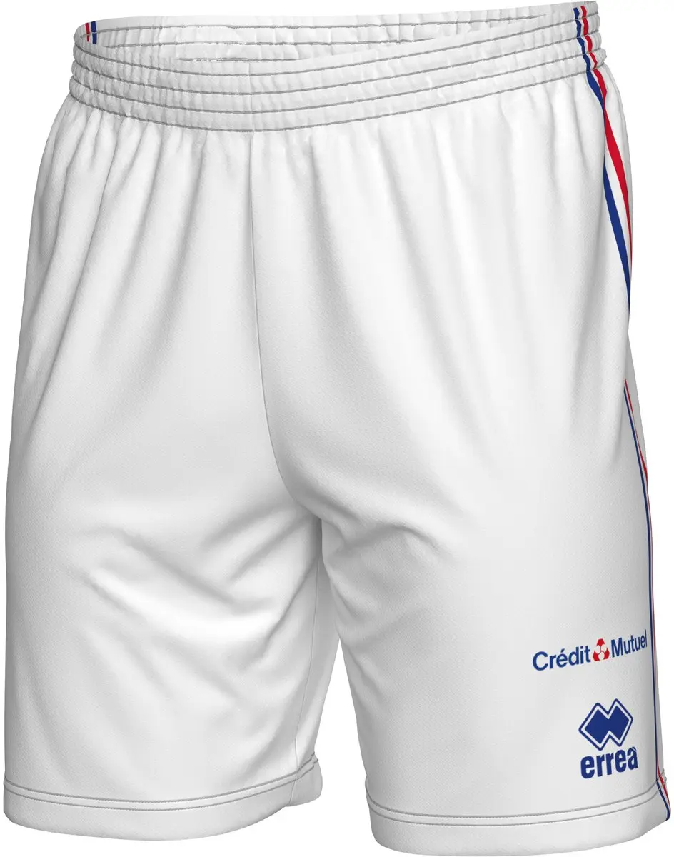Errea Korte Buitenbroek Frankrijk 2025/26 Short L - Wit - afbeelding 5 van 6