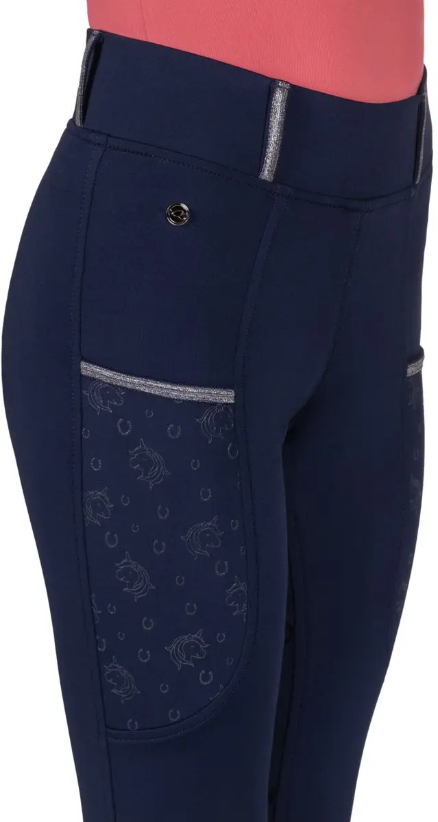Qhp Rijlegging Jaily junior Full grip Evening Blue