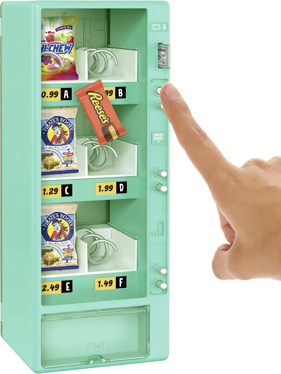 Miniverse Vending Machine - Eten - Teal/Rood