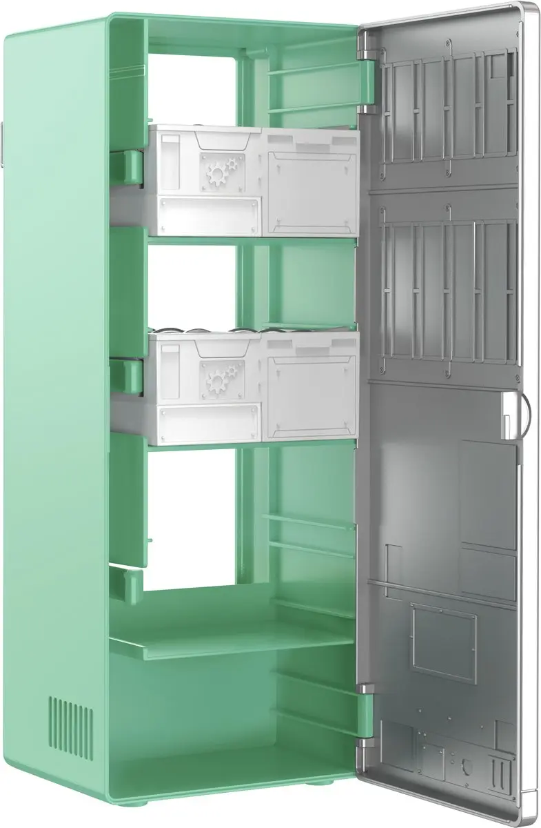 Miniverse Vending Machine - Eten - Teal/Rood