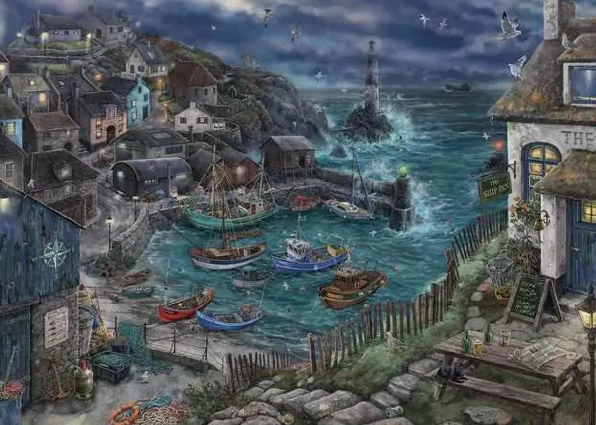 Ravensburger EXIT Het Vissersdorp Puzzel - 759 Stuks