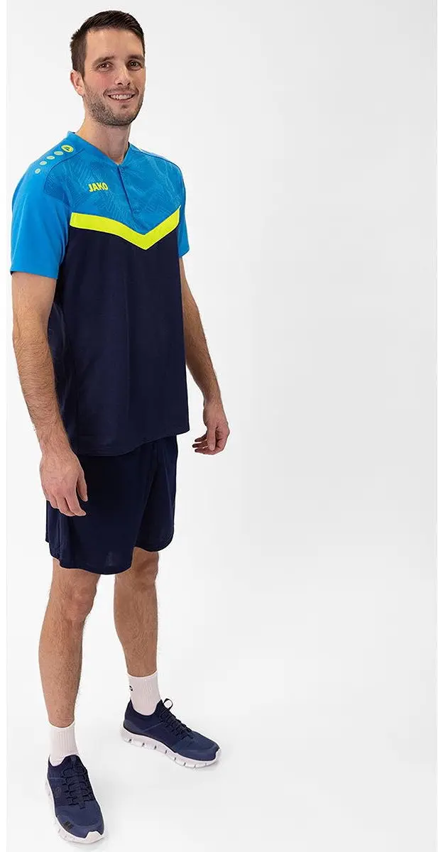 Jako Iconic Polo Heren - Marine - XL