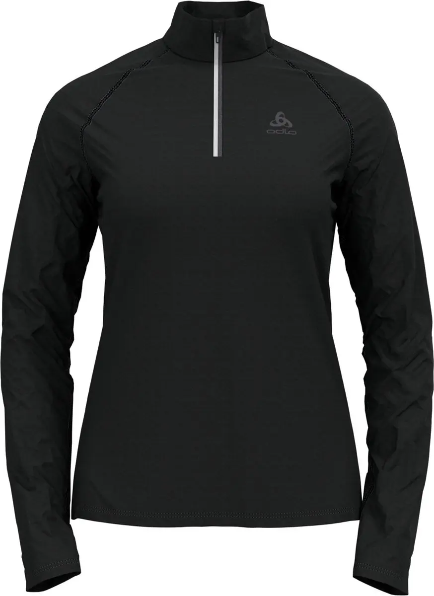 Odlo dames midlayer met halve rits Besso 542471