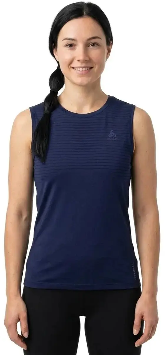 Odlo Performance X-light Mouwloos Basislaag Blauw S Vrouw