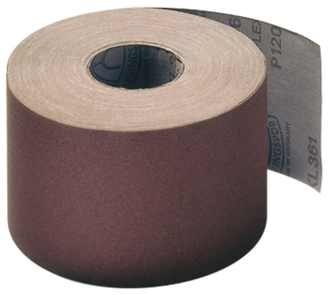 KLINGSPOR Schuurweefselrol KL 361 JF 50 m x 100 mm Korrel 100