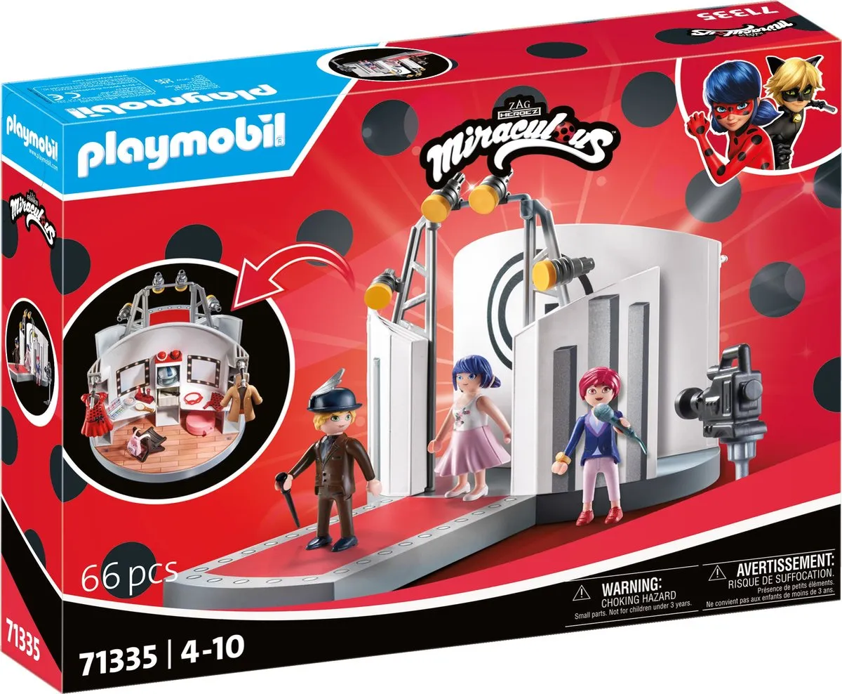 Playmobil Miraculous Fashion Show Parijs 71335
