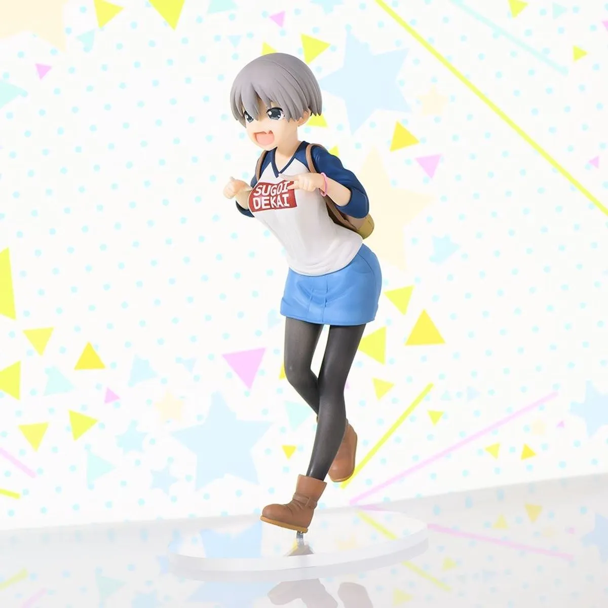 Sega Uzaki-chan Wants to Hang Out! Hana Uzaki Laughing Ver. 25cm - Multicolor