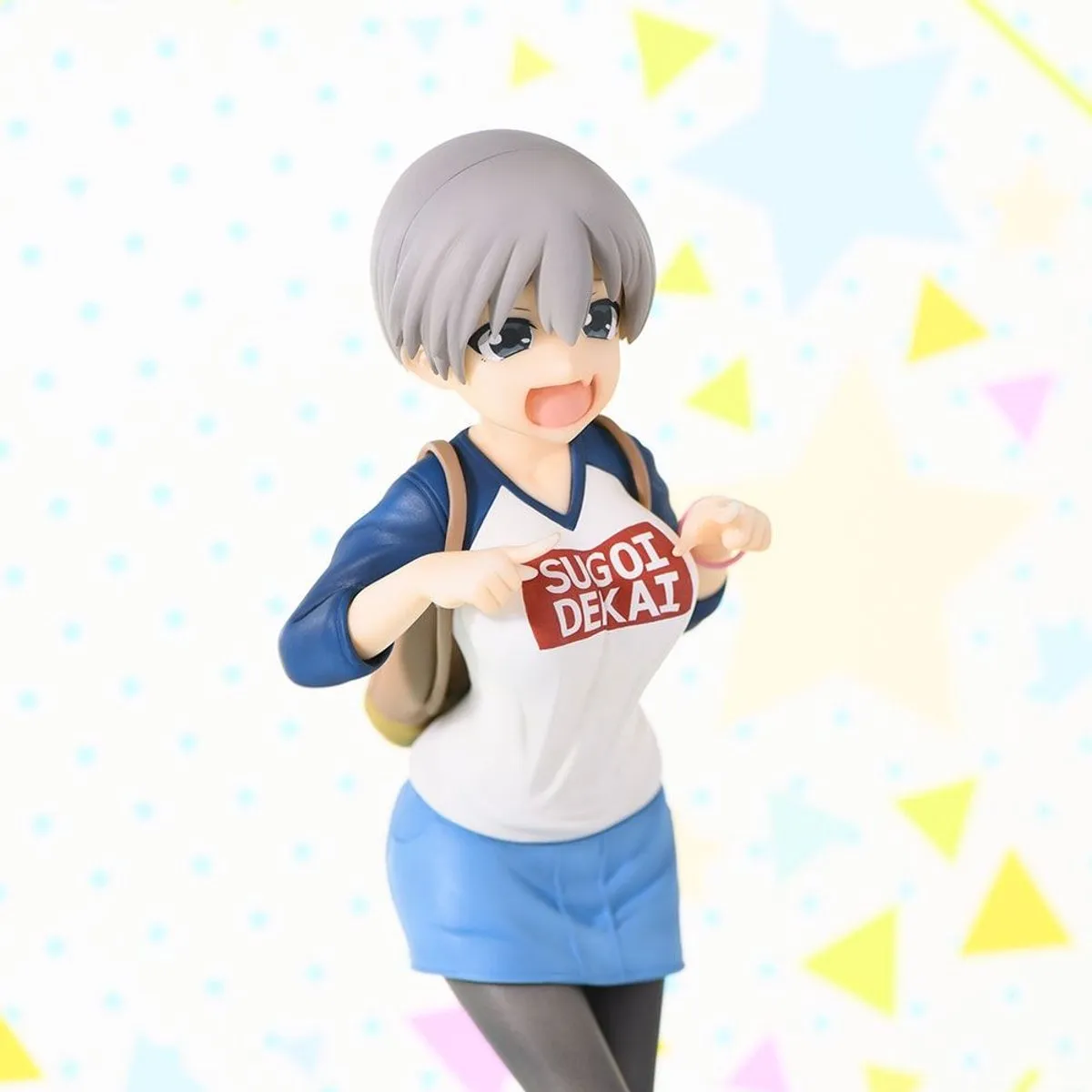 Sega Uzaki-chan Wants to Hang Out! Hana Uzaki Laughing Ver. 25cm - Multicolor