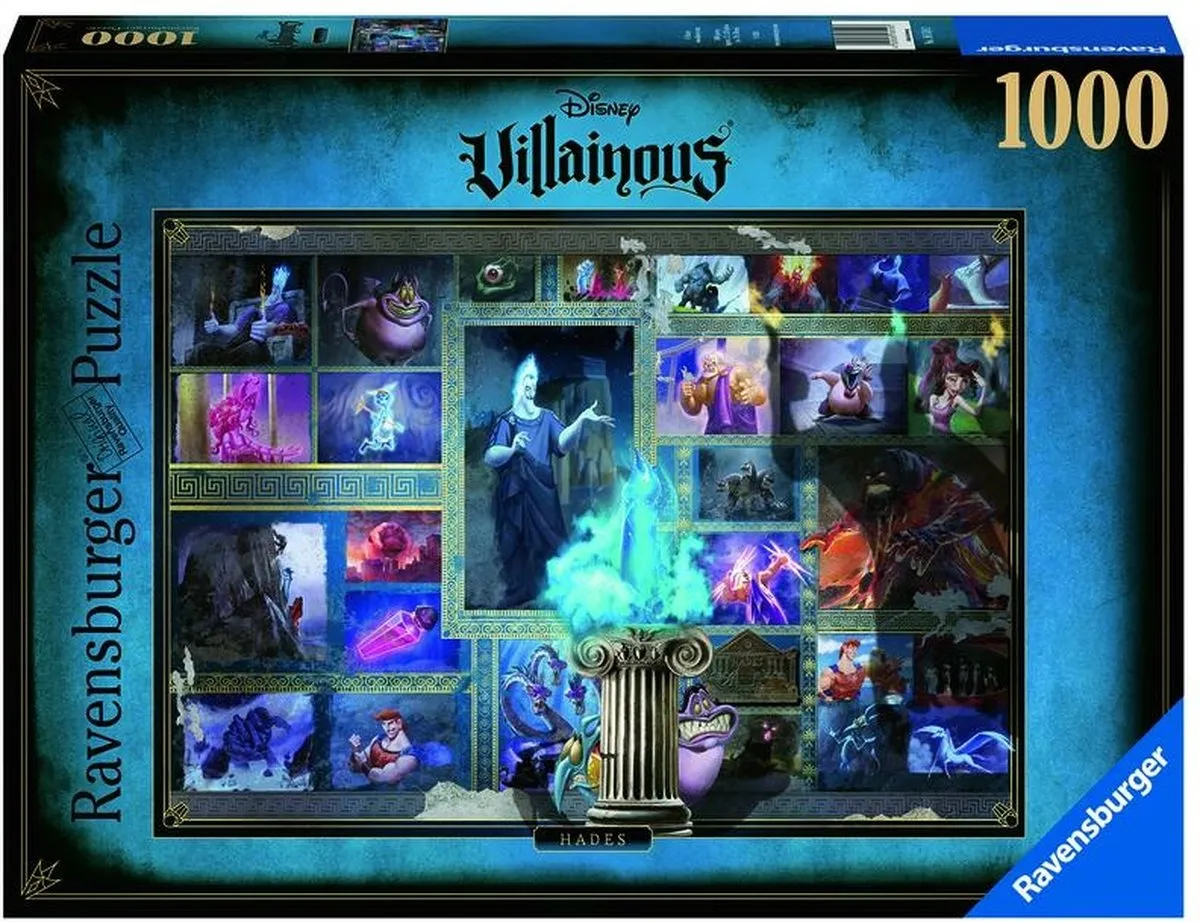 Ravensburger Disney Villainous Hades Legpuzzel 1000 Stuks