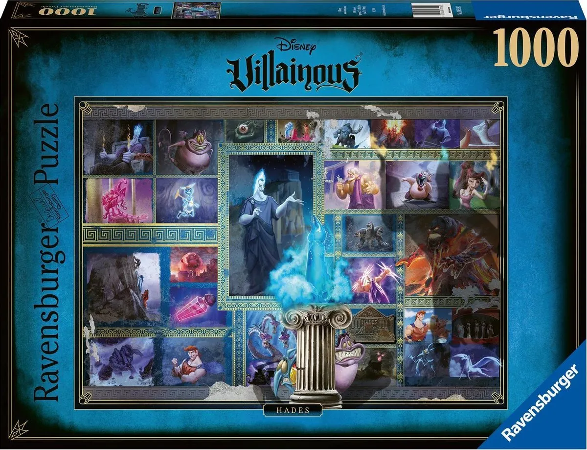 Ravensburger Disney Villainous Hades Legpuzzel 1000 Stuks