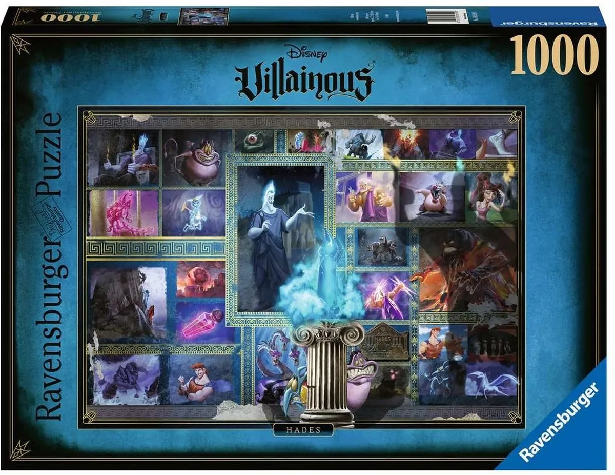 Ravensburger Disney Villainous Hades Legpuzzel 1000 Stuks
