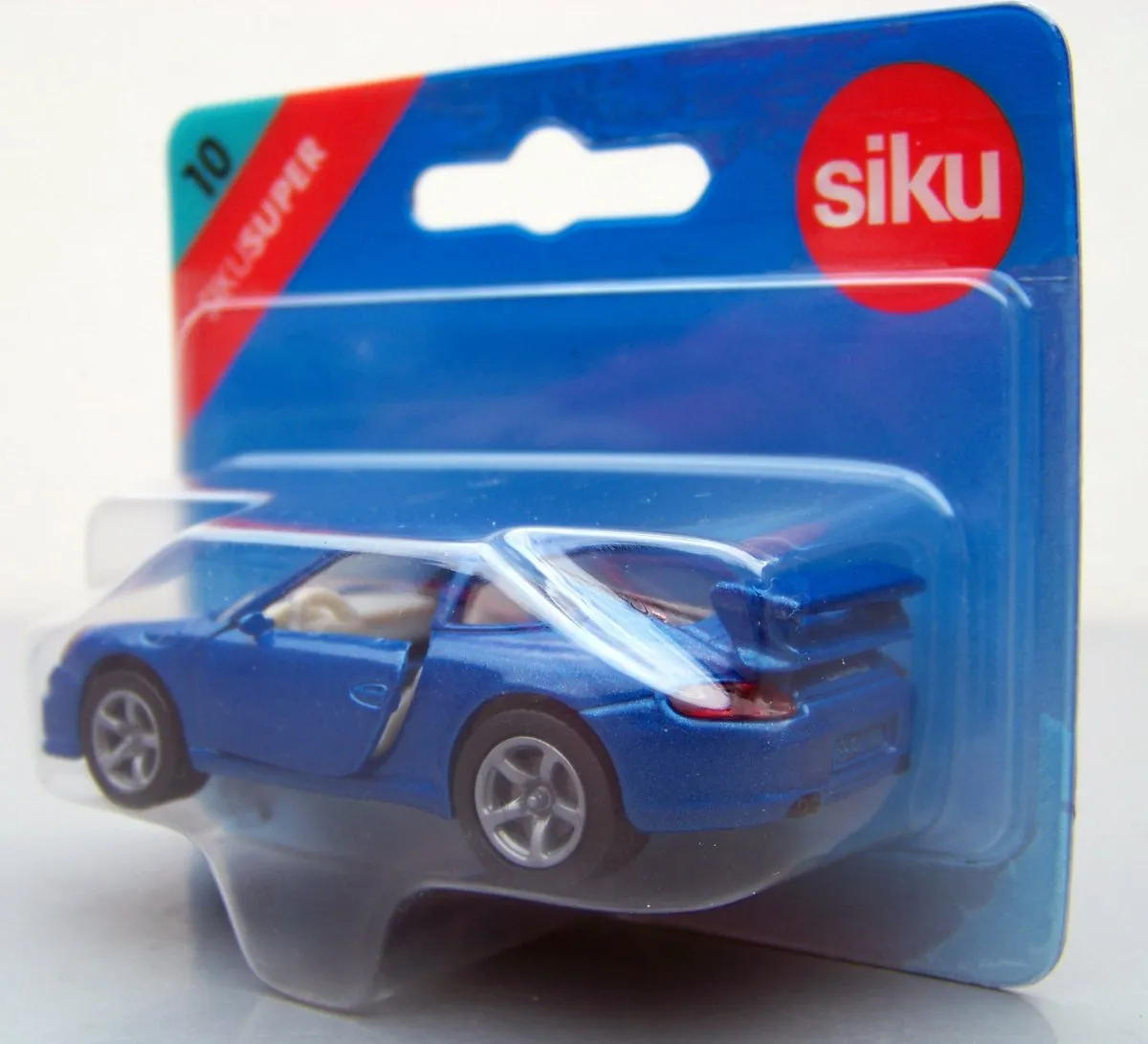 SIKU SUPER 10 Porsche 911 Carrera S Blauw