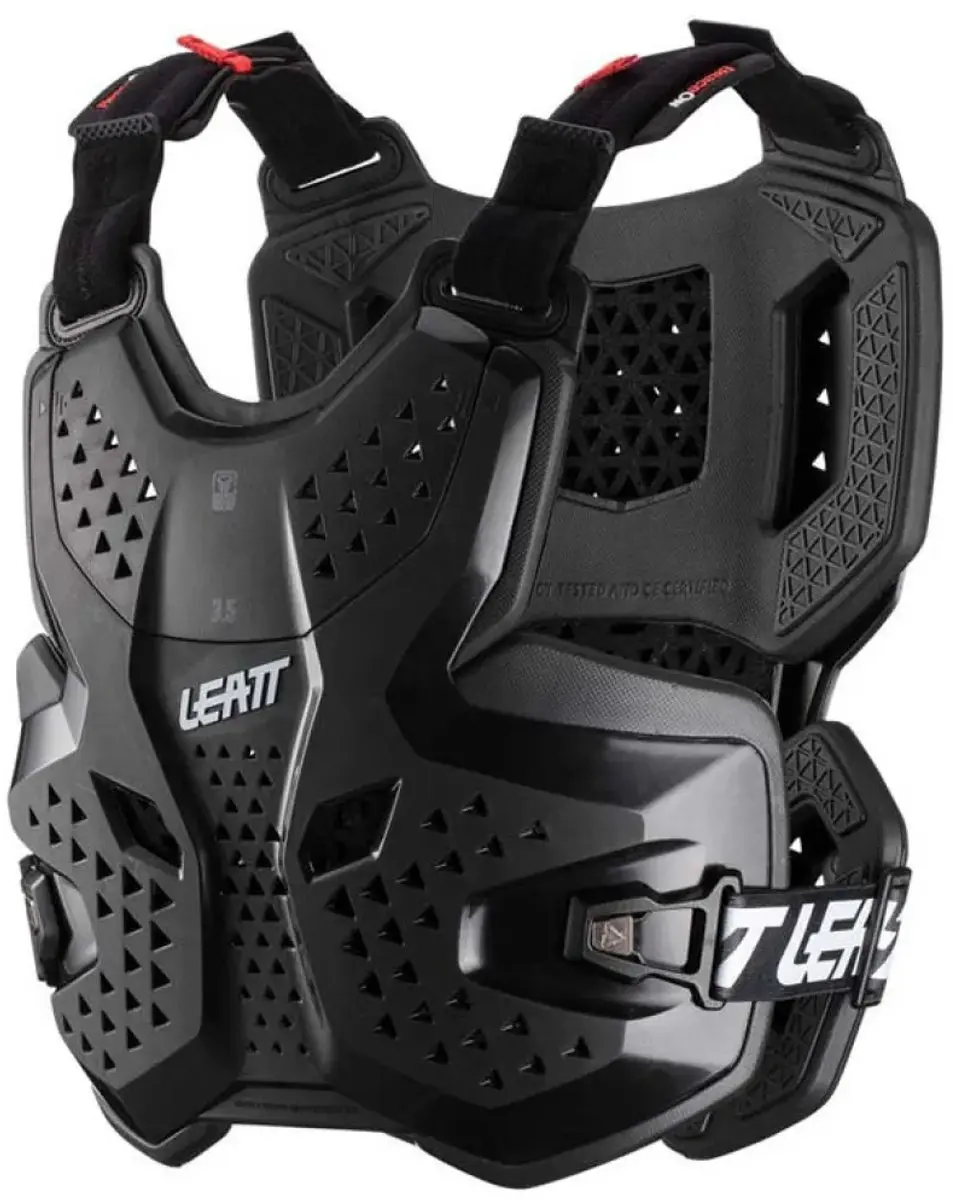 Leatt 3.5 Borstbeschermer - One Size - Zwart - afbeelding 3 van 3