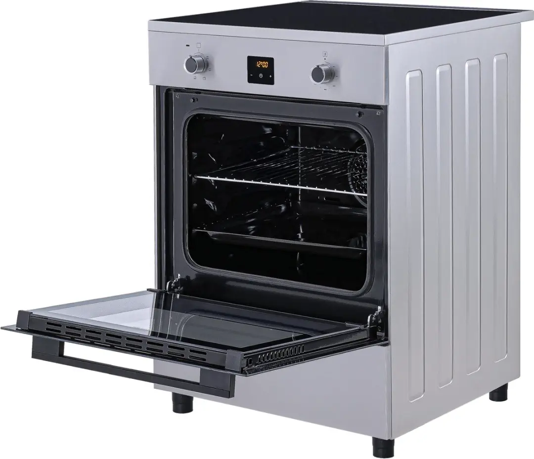 Etna FI460RVS Inductiefornuis 60cm - 4 Zones - 56L Oven - A