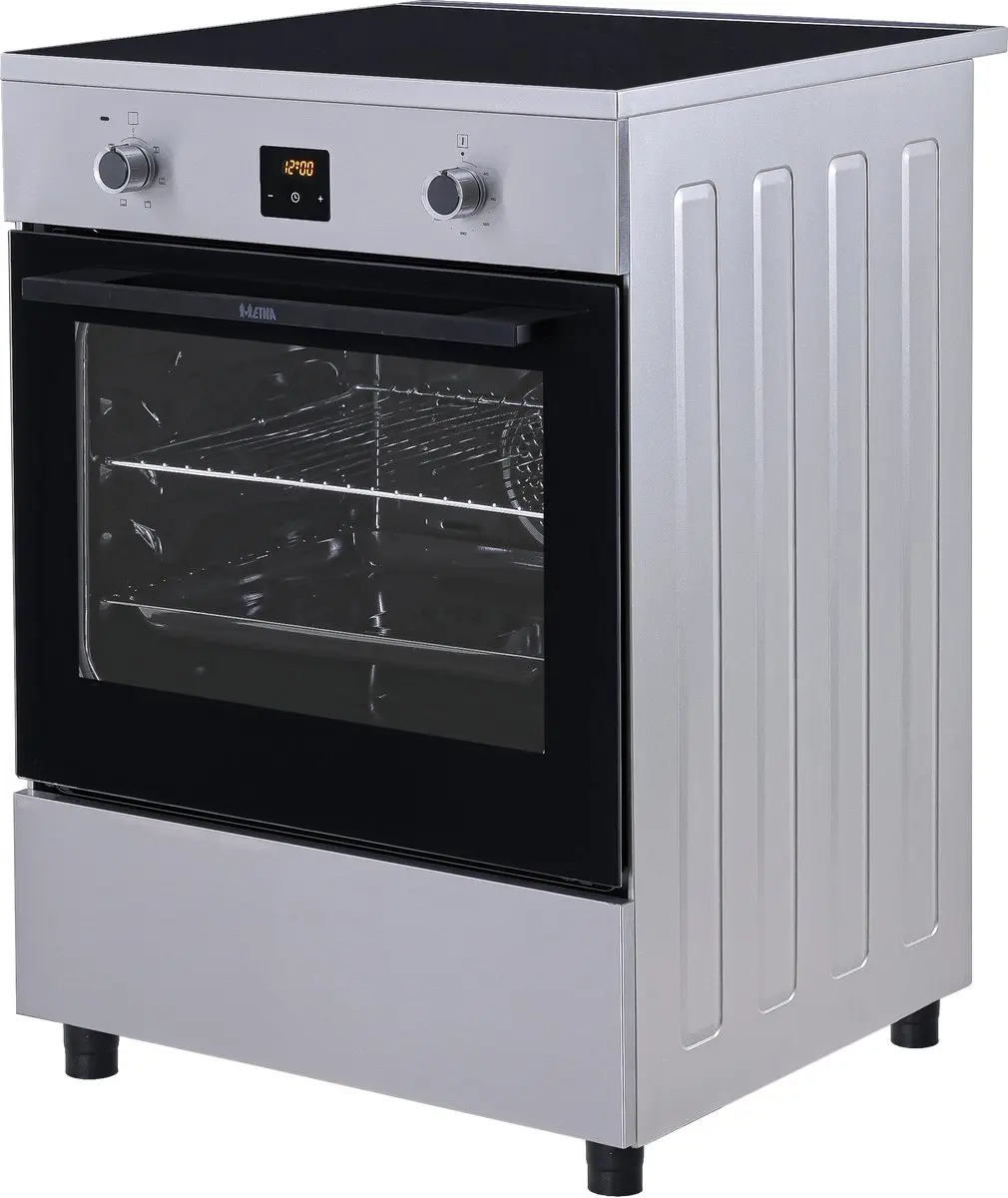 Etna FI460RVS Inductiefornuis 60cm - 4 Zones - 56L Oven - A