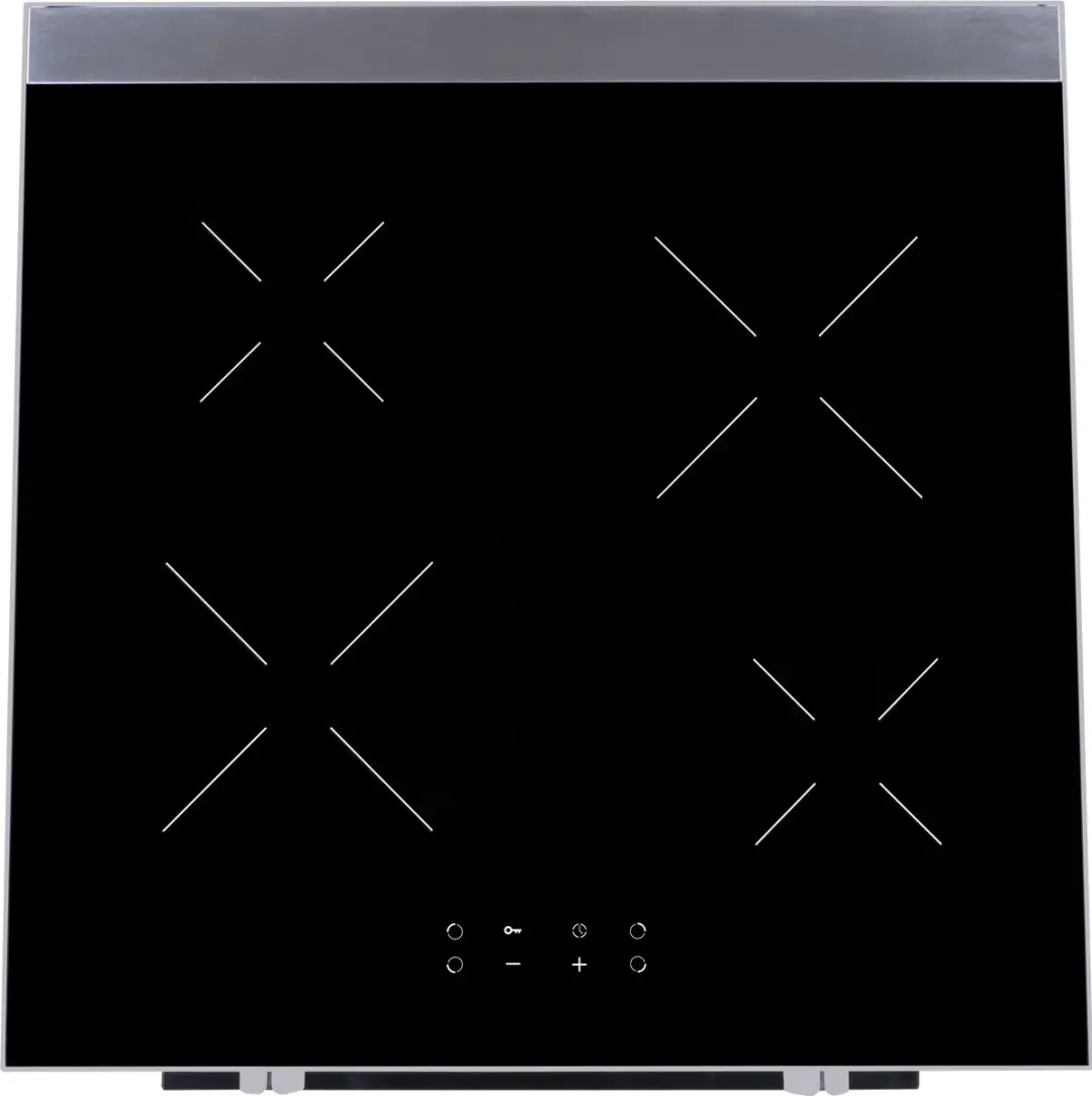 Etna FI460RVS Inductiefornuis 60cm - 4 Zones - 56L Oven - A