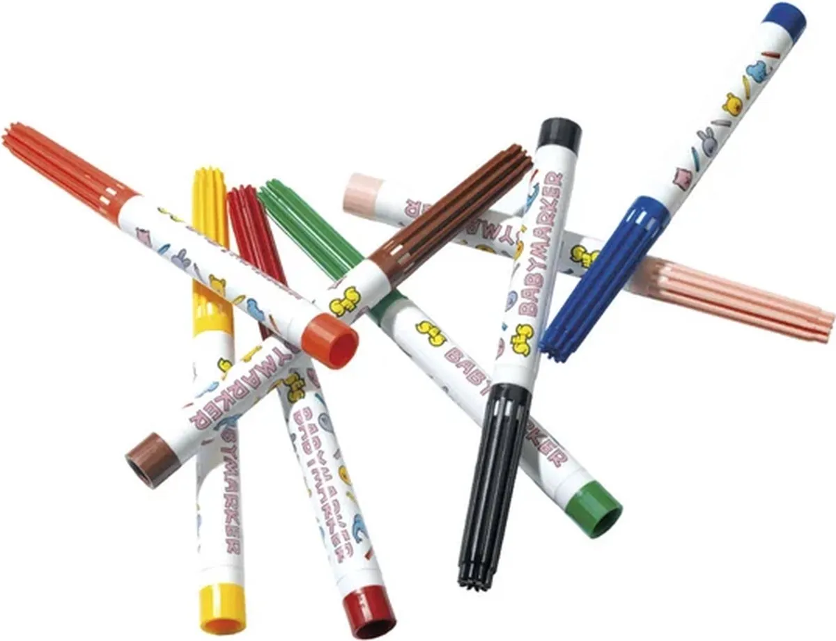 SES Creative Sophie la Girafe Babymarkers - 8 Stiften