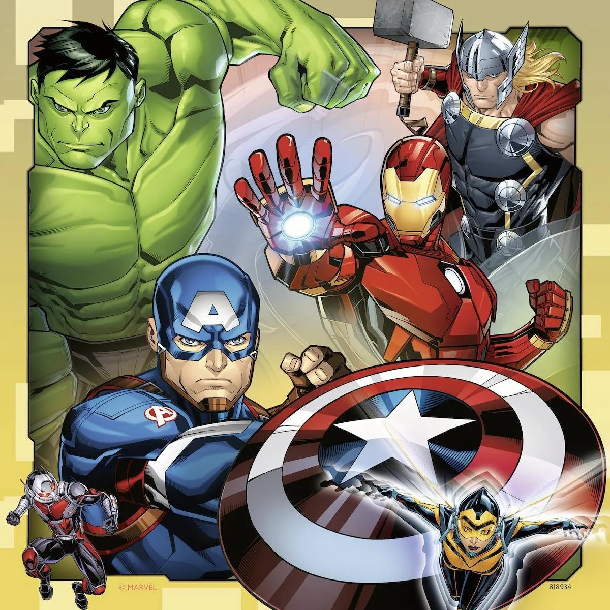 Ravensburger The Avengers Puzzels - 3x49 Stukjes