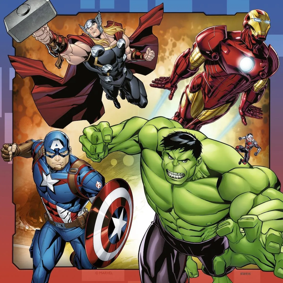Ravensburger The Avengers Puzzels - 3x49 Stukjes