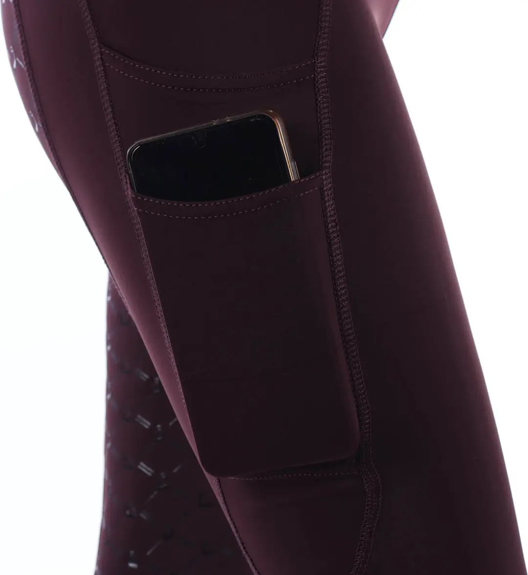 Epplejeck Ejphebe Full Grip Paardrijlegging 152 - Donkerrood