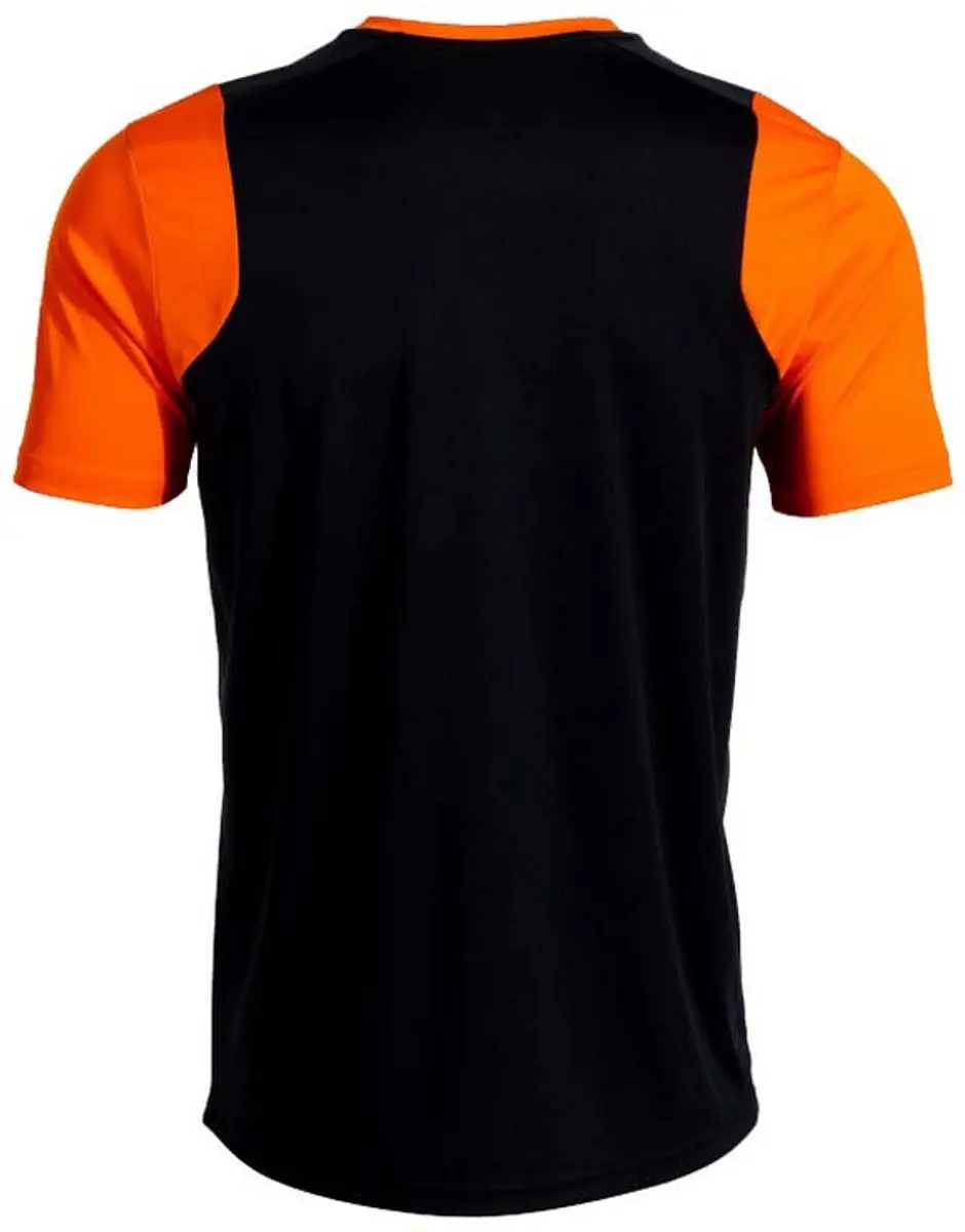 Joma Cancha T-shirt M - Zwart/Geel - afbeelding 4 van 6